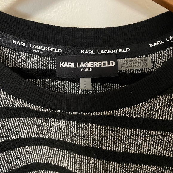 Karl Lagerfeld puff sleeve sweater - Picture 2 of 4
